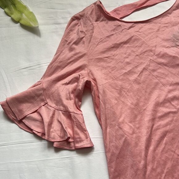 𝅺⭐️nwt Massimo Dutti Ruffle Sleeve Top⭐️ - Picture 3 of 8